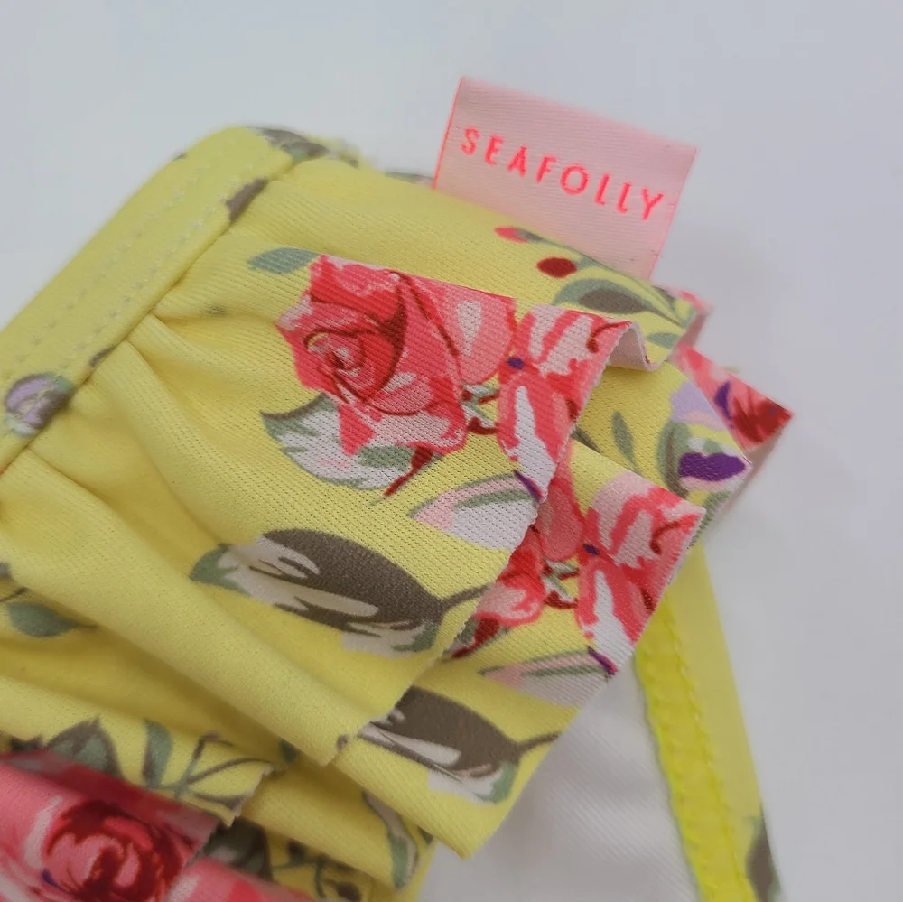 NEW Seafolly Paradise Garden Ruffle bikini set size 12-18 months
